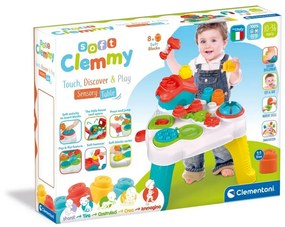 Clementoni Clemmy baby veselý hrací senzorický stolík