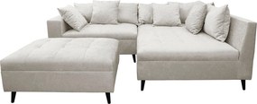 XXXLutz ROHOVÁ SEDAČKA, textil, svetlosivá MID.YOU - Sedačky - 001628000336