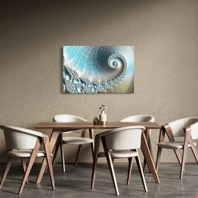 Obraz texturovanej špirály (90x60 cm)