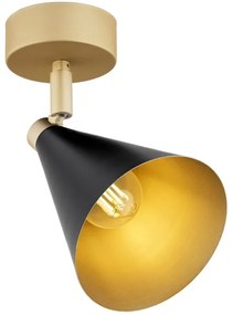 Argon 8279 - Bodové svietidlo LUCINDA 1xE14/7W/230V čierna/zlatá