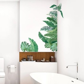Samolepka na stenu 60x90 cm Tropical Leaves - Ambiance