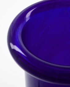 House Doctor Sklenená váza Buck Blue