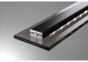 Čierne kovové LED stmievateľné závesné svietidlo Tenso – Fischer &amp; Honsel