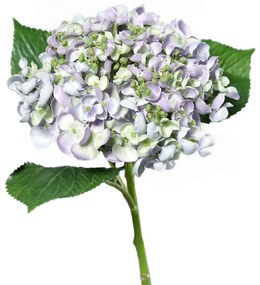 Umelá hortenzia svetlofialová, 44 cm