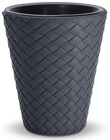 Plastový kvetináč DBMT400 40 cm - antracit