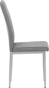 Jedálenská stolička sivá DCL-379 GREY2