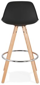 Čierna barová stolička Kokoon Anau, výška 64 cm