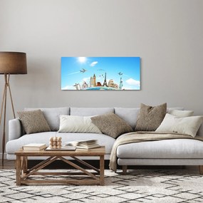 Obraz - Cestovanie (120x50 cm)