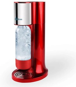 Výrobník perlivej vody AquaDream červený 1,1 l | Domáci výrobník sódy bez elektriny