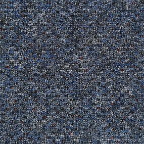 Koberec metráž New Techno 3532 sv. modré, na mieru, šíře 4m,5m, modrá, ab (mriežka), chodba / predsieň, Timzo