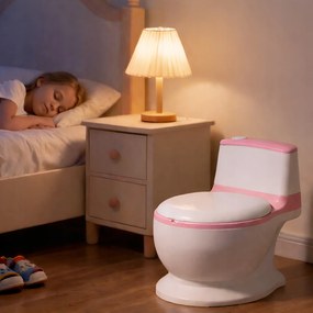 TRENDIE Detský interaktívny nočník ružový