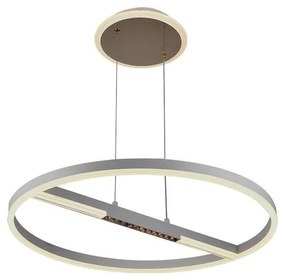 LED Stmievateľný luster na lanku LED/75W/230V 3000-6500K + diaľkové ovládanie