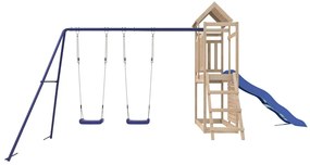 Vonkajšia súprava na hranie masívna borovica