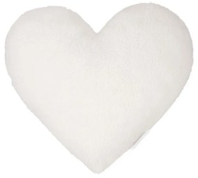 Cotton &amp; Sweets Mini boho vankúš srdce vanilka 28 cm
