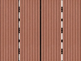 WPC dlaždica LEGI BASE 30 x 30 cm, chocolate