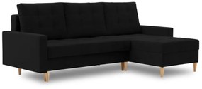 Rohová rozkladacia sedačka AVALON, 227x92x148, kronos 07, pravá