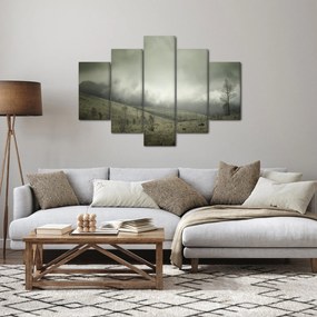 Obraz krajiny pred búrku (150x105 cm)