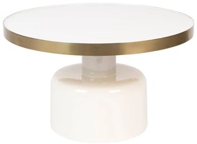Kovový okrúhly odkladací stolík ø 60 cm Glam – Zuiver