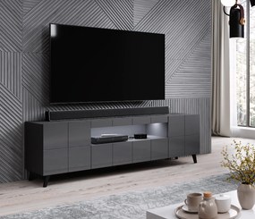 Cama Sivý TV stolík Reja