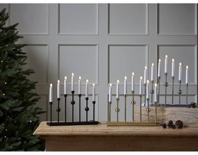 Čierna svetelná dekorácia Gustavo – Star Trading