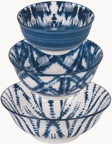 Porcelánové misky Blue, 3 ks