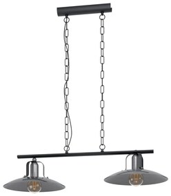 Eglo 43204 - Luster na reťazi KENILWORTH 2xE27/28W/230V EG43204