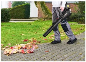 Parkside Performance®  Aku turbínový fúkač lístia Pptlba 40-Li C3 + Smart akumulátor 20 V/4 Ah, 2 kusy + Smart nabíjačka akumulátora 20 V/12 A  (800010699)