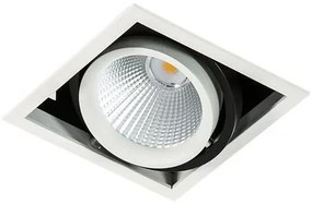 ITALUX LED podhľadové stropné svetlo VERTICO SINGLE, 18W, denná biela