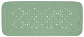 Spirella Protišmyková podložka do vane ALASKA, zelená, 71 x 36 cm
