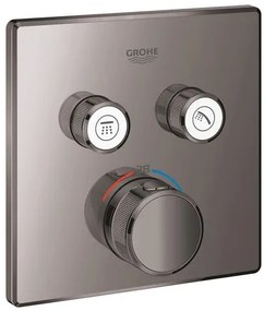 Sprchová a vaňová batéria GROHE SMARTCONTROL bez podomietkového telesa Hard Graphite 29124A00