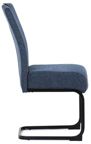 Súprava jedálenských stoličiek DCL-E2008 BLUE2, 4 ks