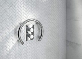 Deante Vital príslušenstvo, nástenné kovové madlo v tvare podkovy, DEA-NIV_041G