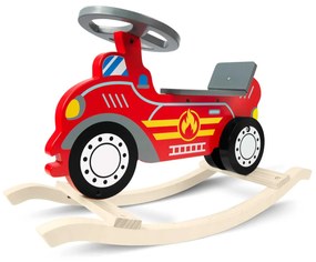 Ricokids drevené hojdacie auto 785001 hasičský zbor