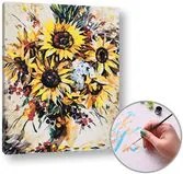 Maľovanie podľa čísel KVETY – vysoká náročnosť