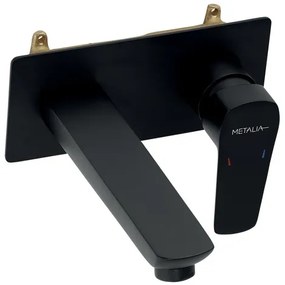 Novaservis Metalia 58 umývadlová batéria vrátane podomietkového telesa čierna 58200,5 58200.5