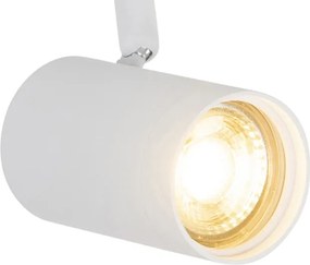 Inteligentný koľajnicový systém biely 1-fázový 3-svetelný vrátane Wifi GU10 - Iconic Jeana