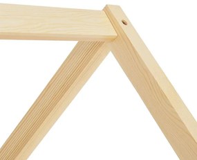 InternetovaZahrada Detská posteľ Marli 90x200 cm s úložným priestorom - prírodná