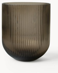 Sklenená váza Simple Stripe, V 22 cm