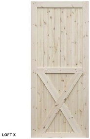 Dvere posuvné na mieru Loft X