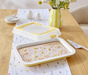 Plech na pečenie s vekom na prenášanie