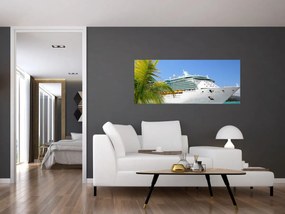Obraz - Výletná loď (120x50 cm)