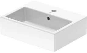 DURAVIT Vero Air umývadielko do nábytku s otvorom, s prepadom, 450 x 350 mm, biela, s povrchom WonderGliss, 07244500001