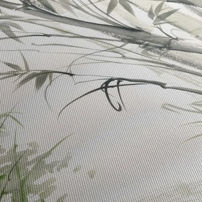 Obraz - Bambusy, kresba (150x105 cm)