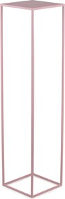 STOJAN NA KVETINÁČ SIMPLE 100X24X24 CM RUŽOVÁ