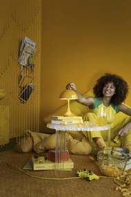 Louis Poulsen Prenosná lampa Panthella 160 V3 Opaque Yellow