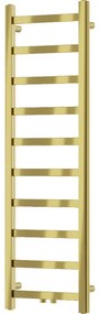 Mexen, kúpeľňový radiátor Mexen Bolt 1200 x 400 mm, 220 W, zlatý - W126-1200-400-00-50