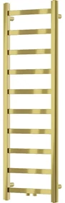 Mexen, kúpeľňový radiátor Mexen Bolt 1200 x 400 mm, 220 W, zlatý - W126-1200-400-00-50