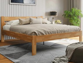 Posteľ Mystic 140x200 cm, jelša