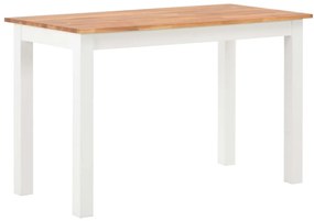 Jedálenský stôl z dubového dreva 120x60x74 cm