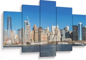 Obraz - Manhattan v New Yorku (150x105 cm)